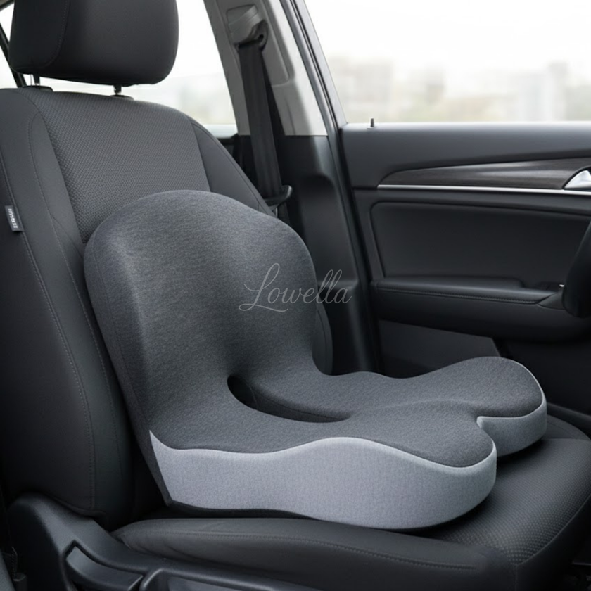 SpineLuxe Support™ - podparcie pleców i miednicy do pracy, jazdy i relaksu