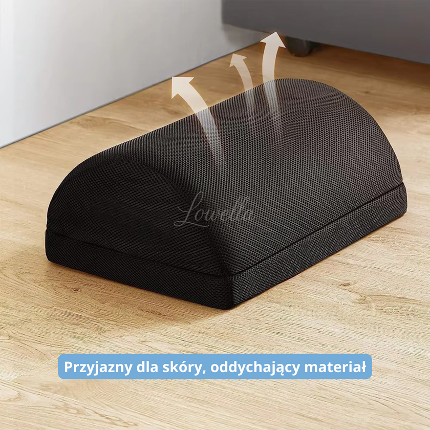 ComfortStep™ Ergonomiczny podnóżek z regulacją wysokości – ulga dla nóg, kolan i pleców