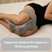 Knee+™  Ortopedyczna poduszka pod kolana z pianki memory